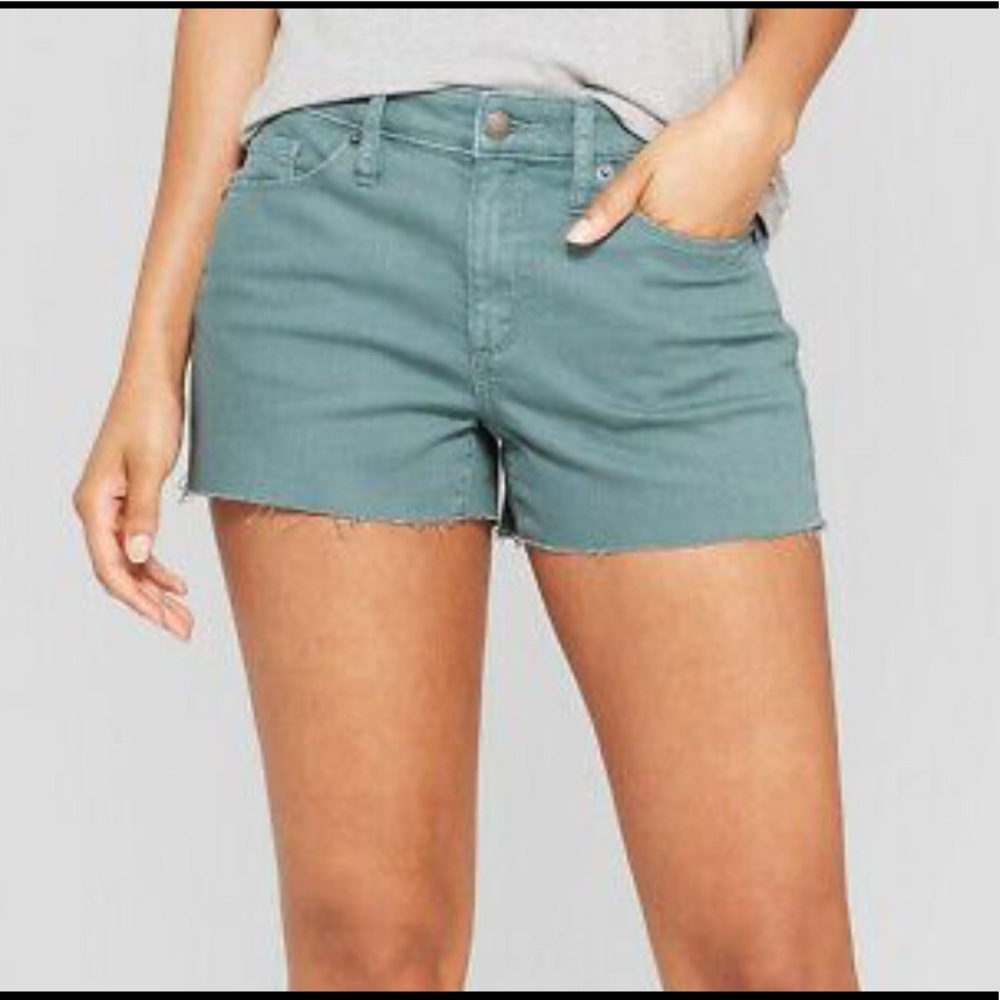 Universal Thread High Rise Shortie Shorts Size 10